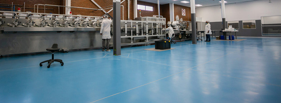 Epoxy Polyurethane Resin Flooring For Industrial Projects In New