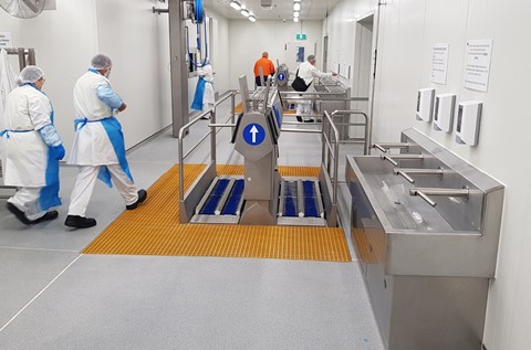 Flowcrete Flowfresh Flooring System for Hilton Foods