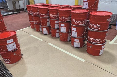 ANZCO Foods Flowcrete Finish at Waitara Facility