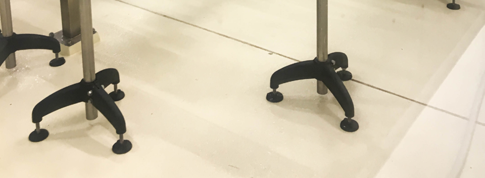 Dairy floors experience heavy mechanical stress.